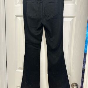 SPANX Black Flare & Wide Leg Jeans